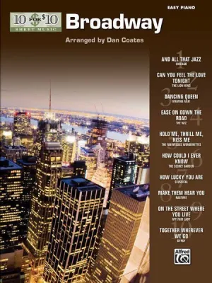 10 for 10 Sheet Music: Broadway