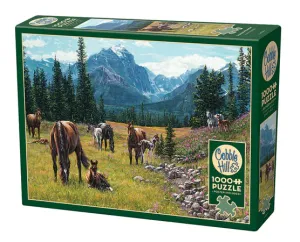 1000pc Puzzle Cobble Hill Horse Meadow