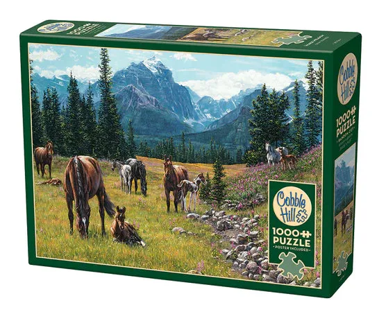 1000pc Puzzle Cobble Hill Horse Meadow