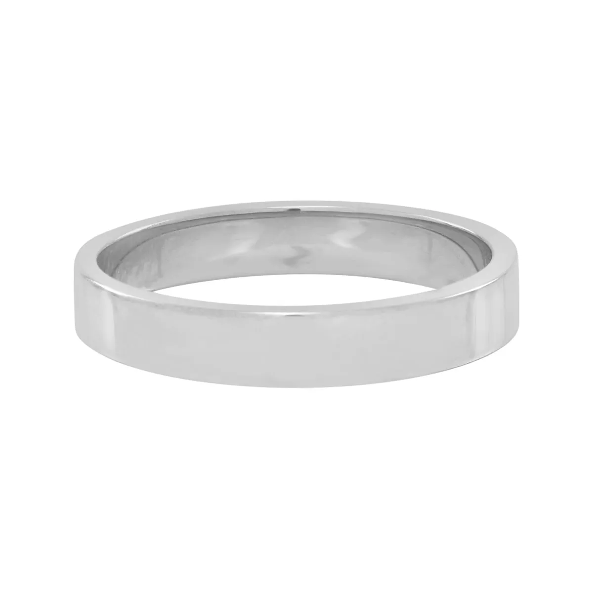 10k Solid Gold Flat Band Ring
