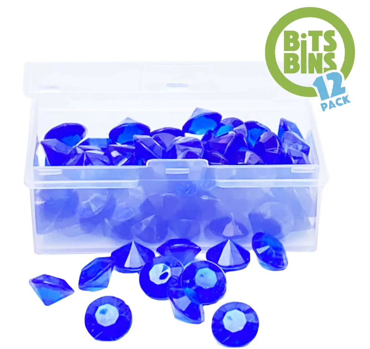 12 BitsBins Original | Containers Measure 3.2 " X 2.1" X 1.2"