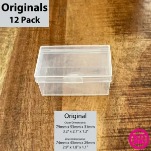 12 BitsBins Original | Containers Measure 3.2 " X 2.1" X 1.2"