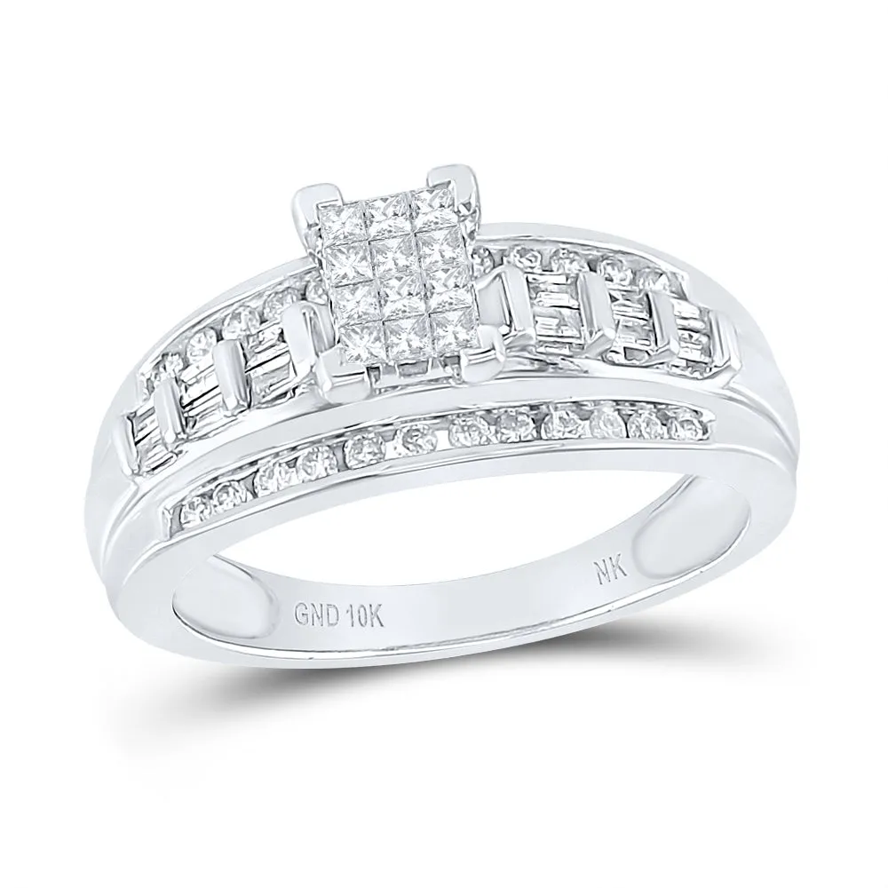 1/2CT-DIA NK FASHION RING S9