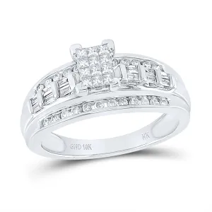 1/2CT-DIA NK FASHION RING S9