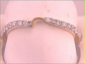 1/4CTW-DIA Womens BAND CERTIFIED