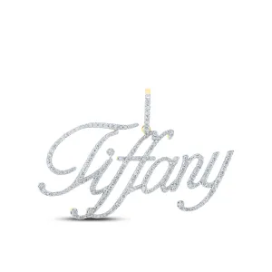 1CTW-DIA P1 " TIFFANY " INITIAL PENDANT