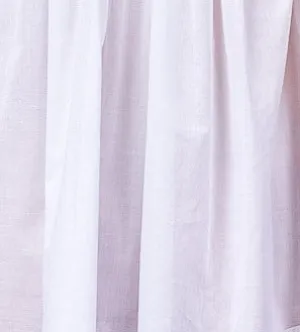 2004- Short gown with pretty lace yoke