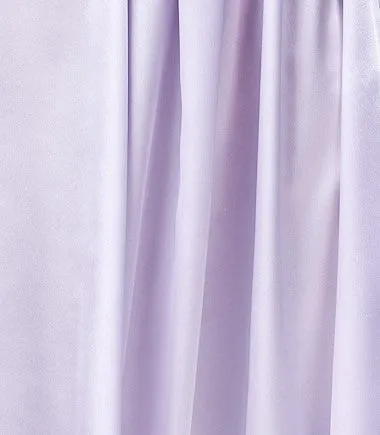 4507- Satin long gown w lace