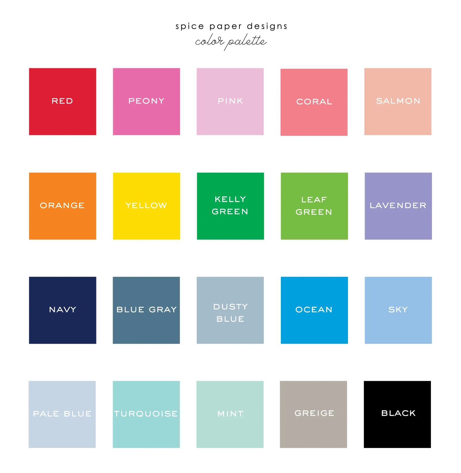 4.5x6.25 Name Notecard // DIY