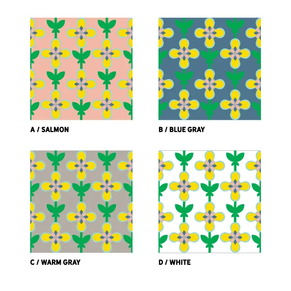 4.5x6.25 Notecard // floral vine