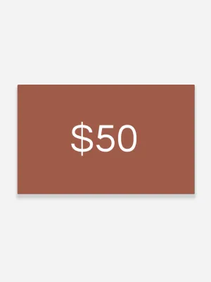 $50 Gift Card