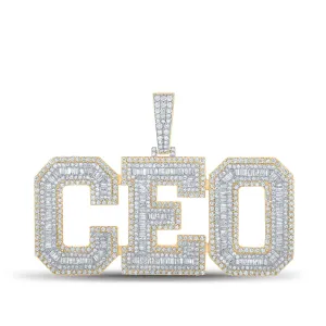 6 3/4CTW-DIA NK CEO MENS CHARM