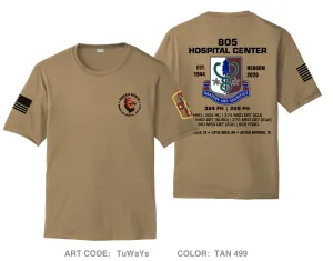805TH Hospital Center Hi-Tech Performance Unisex SS Tee - TuWaYs