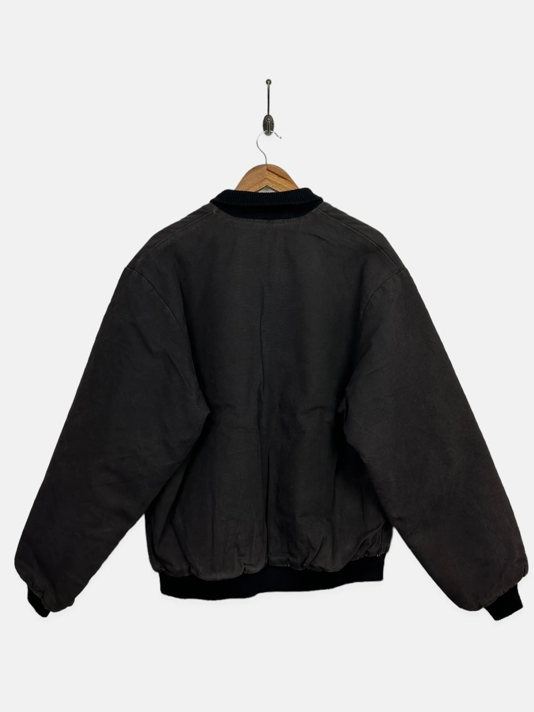 90's Cat Embroidered Vintage Heavy Duty Jacket Size M-L