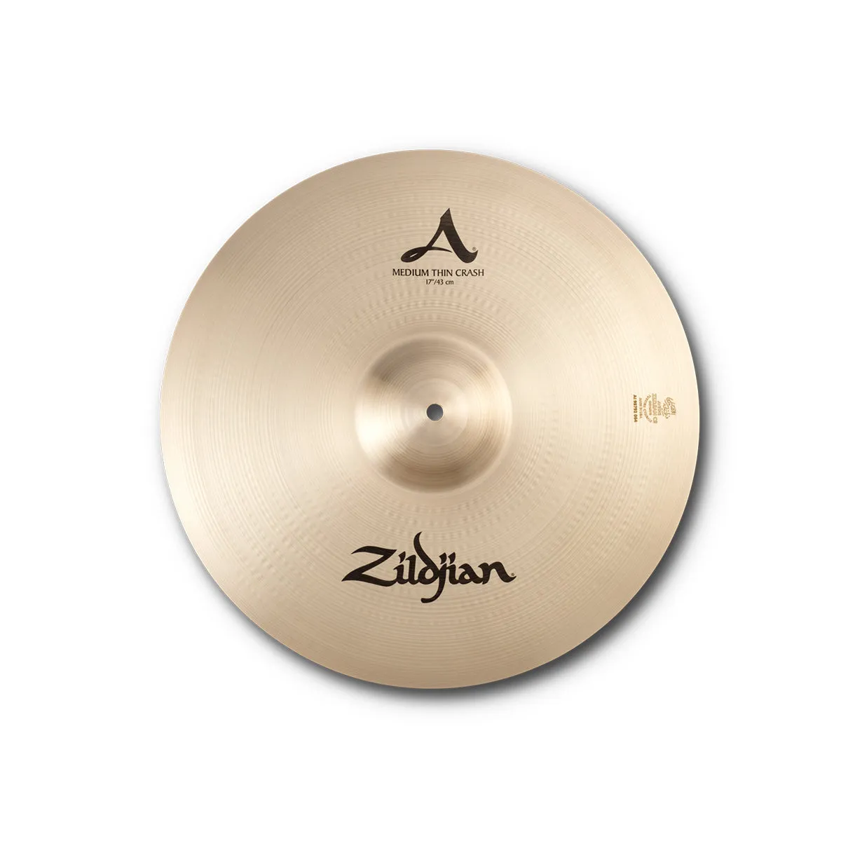 (A) PLATILLO ZILDJIAN 17 A MEDIUM THIN CRASH