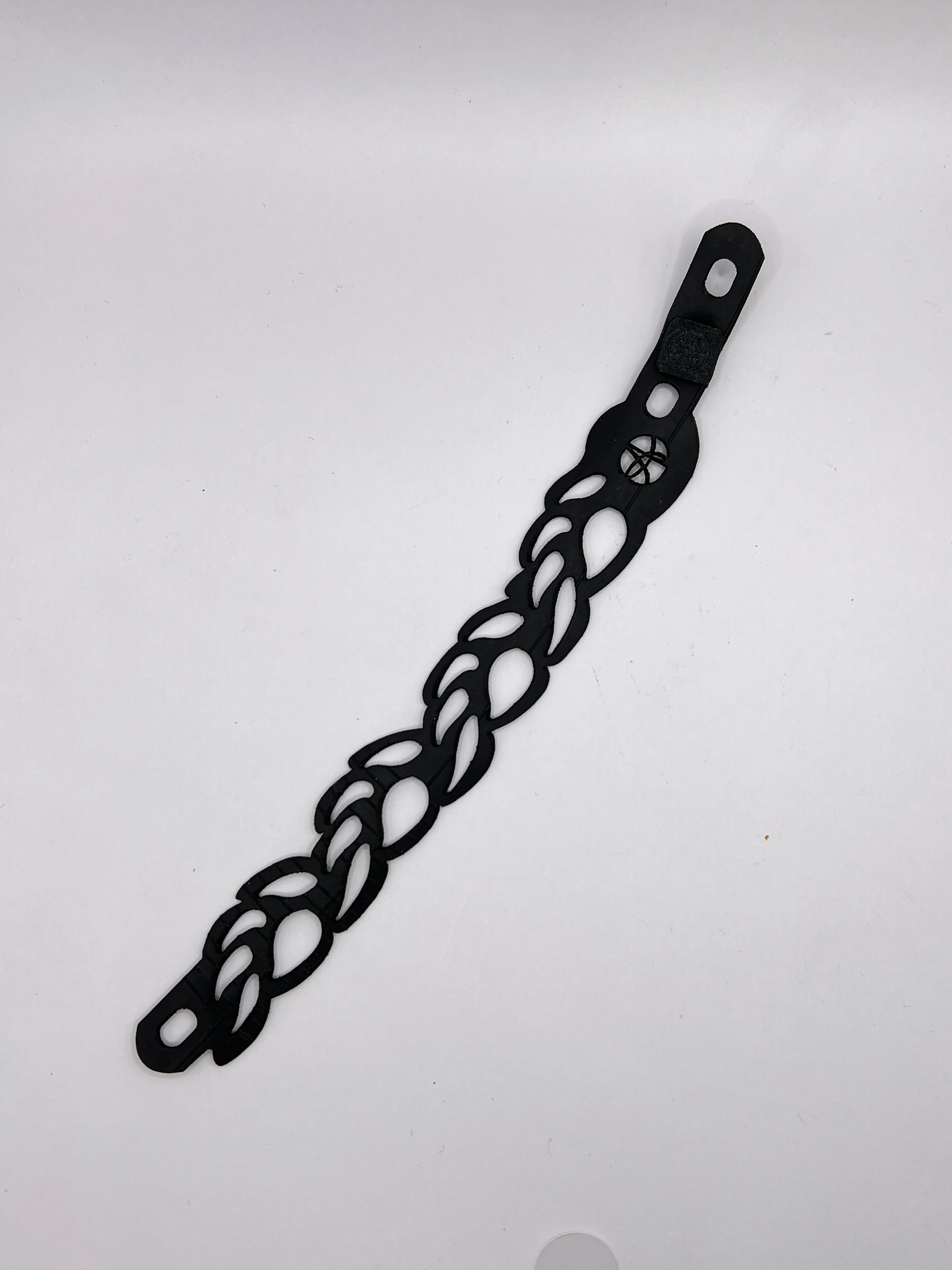 Abstract Rubber Bracelet