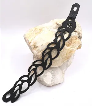 Abstract Rubber Bracelet