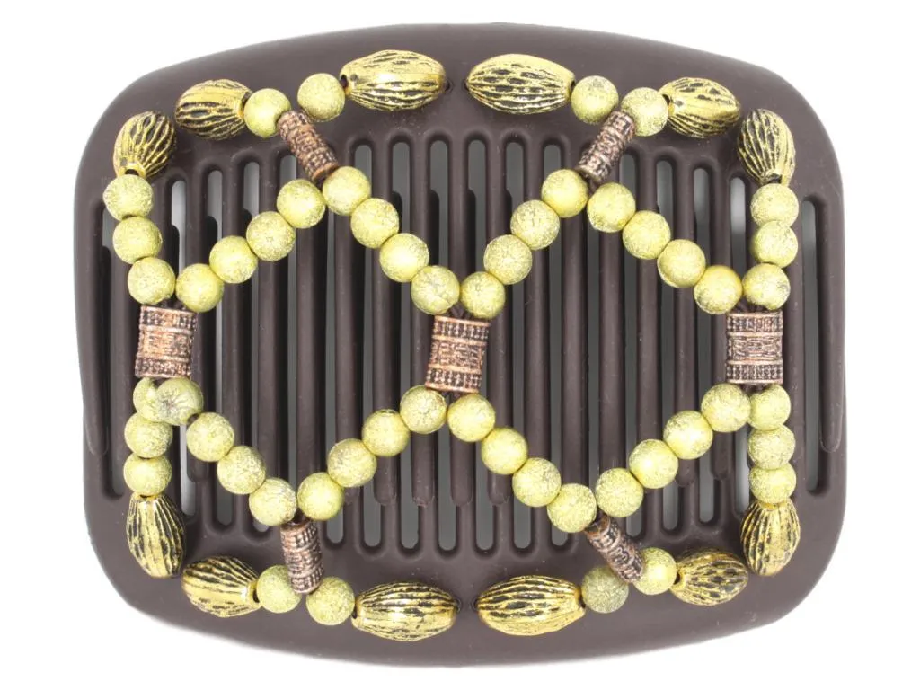 African Butterfly Hair Comb - Ndalena Brown 125
