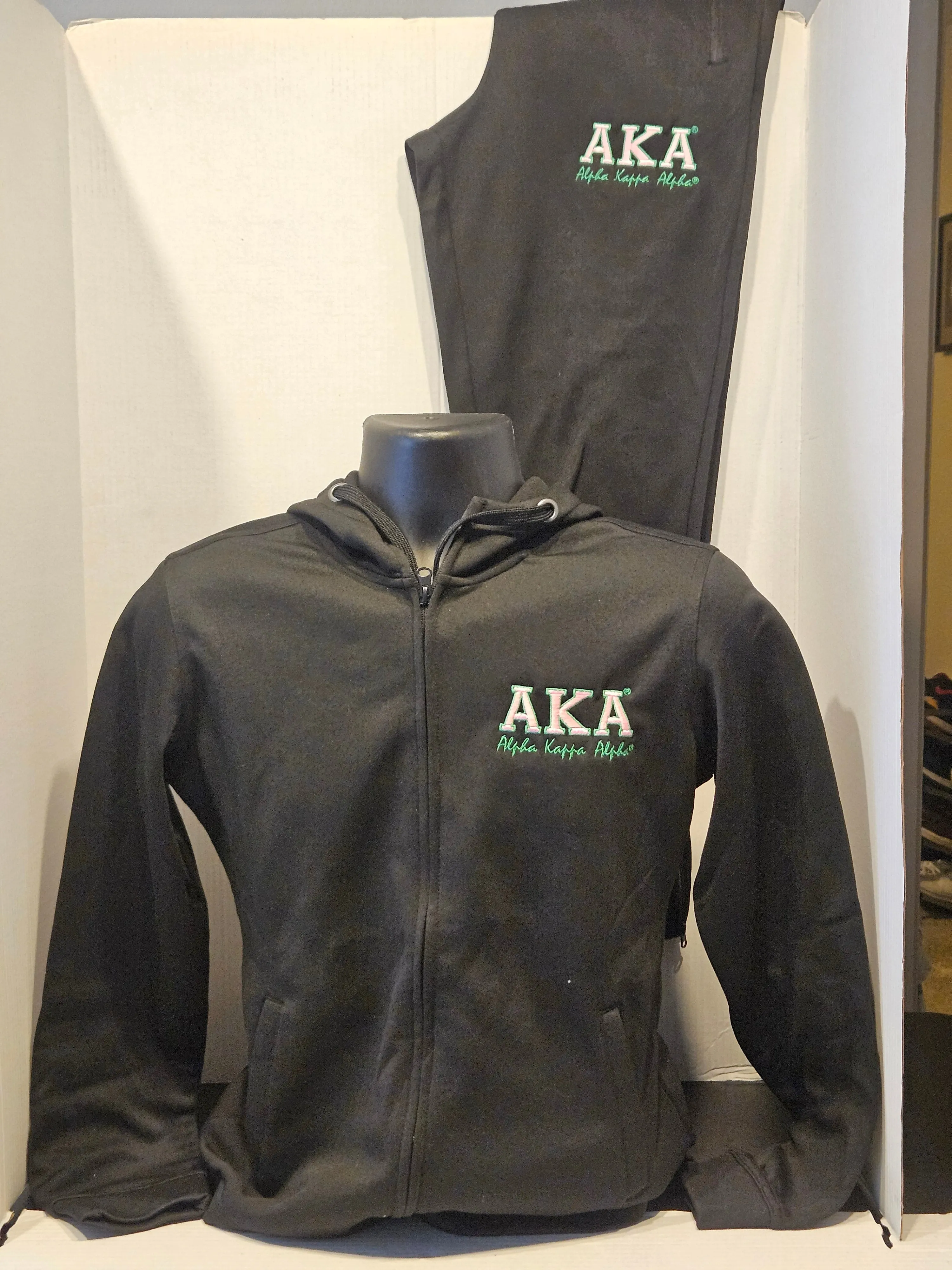 AKA Grey Zipup Jacket (Bold)