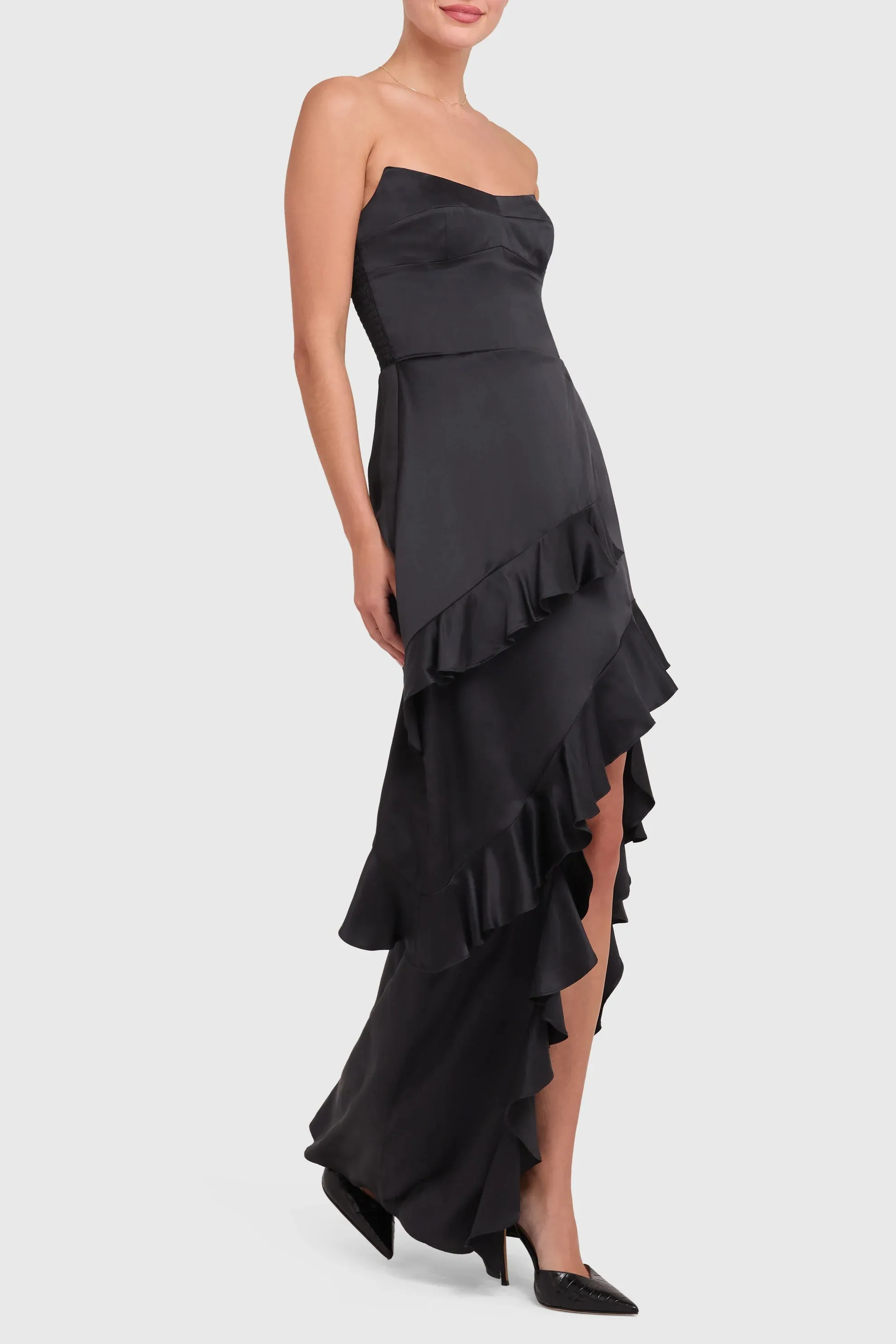 Amanda Uprichard Magnolia Silk Maxi