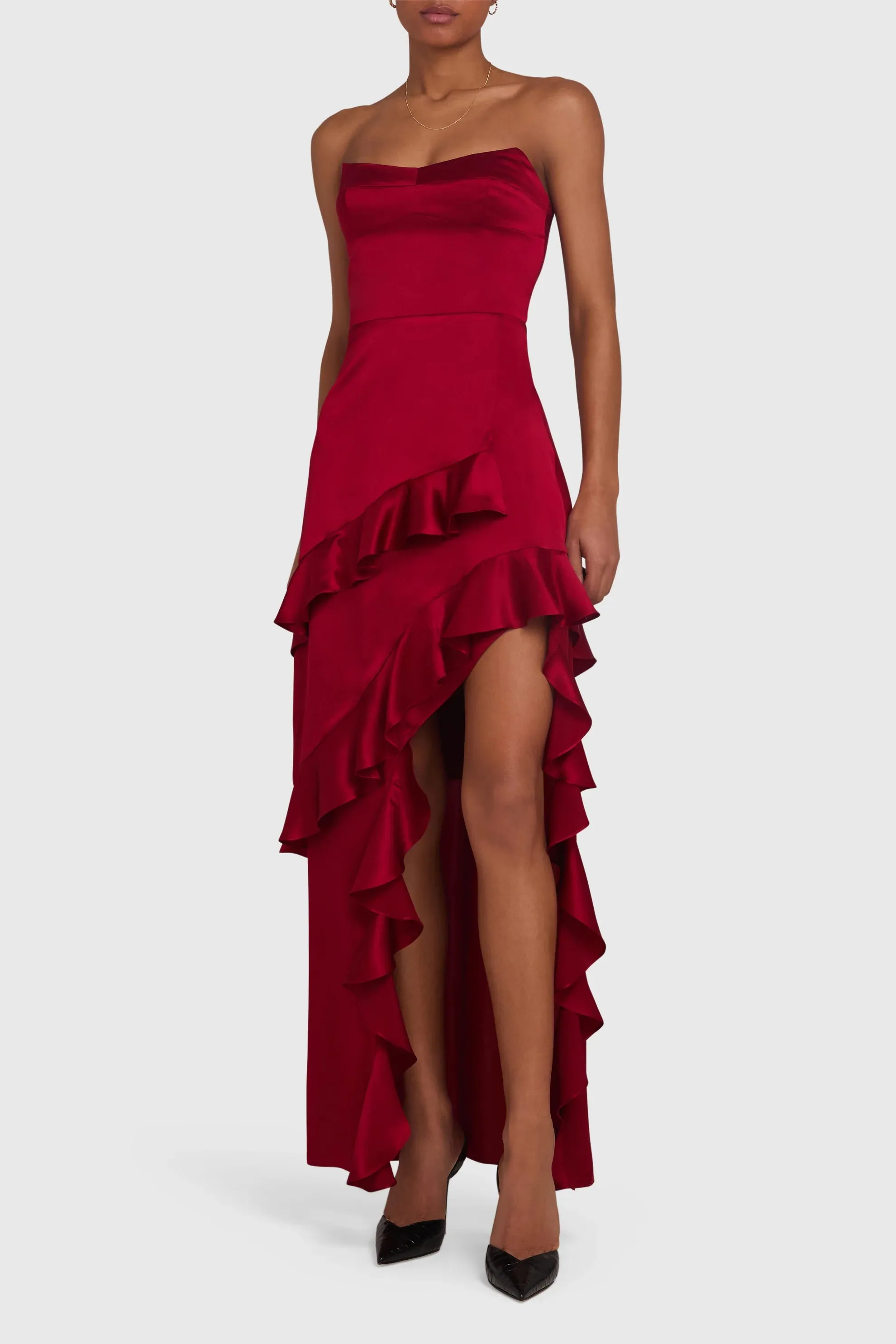 Amanda Uprichard Magnolia Silk Maxi