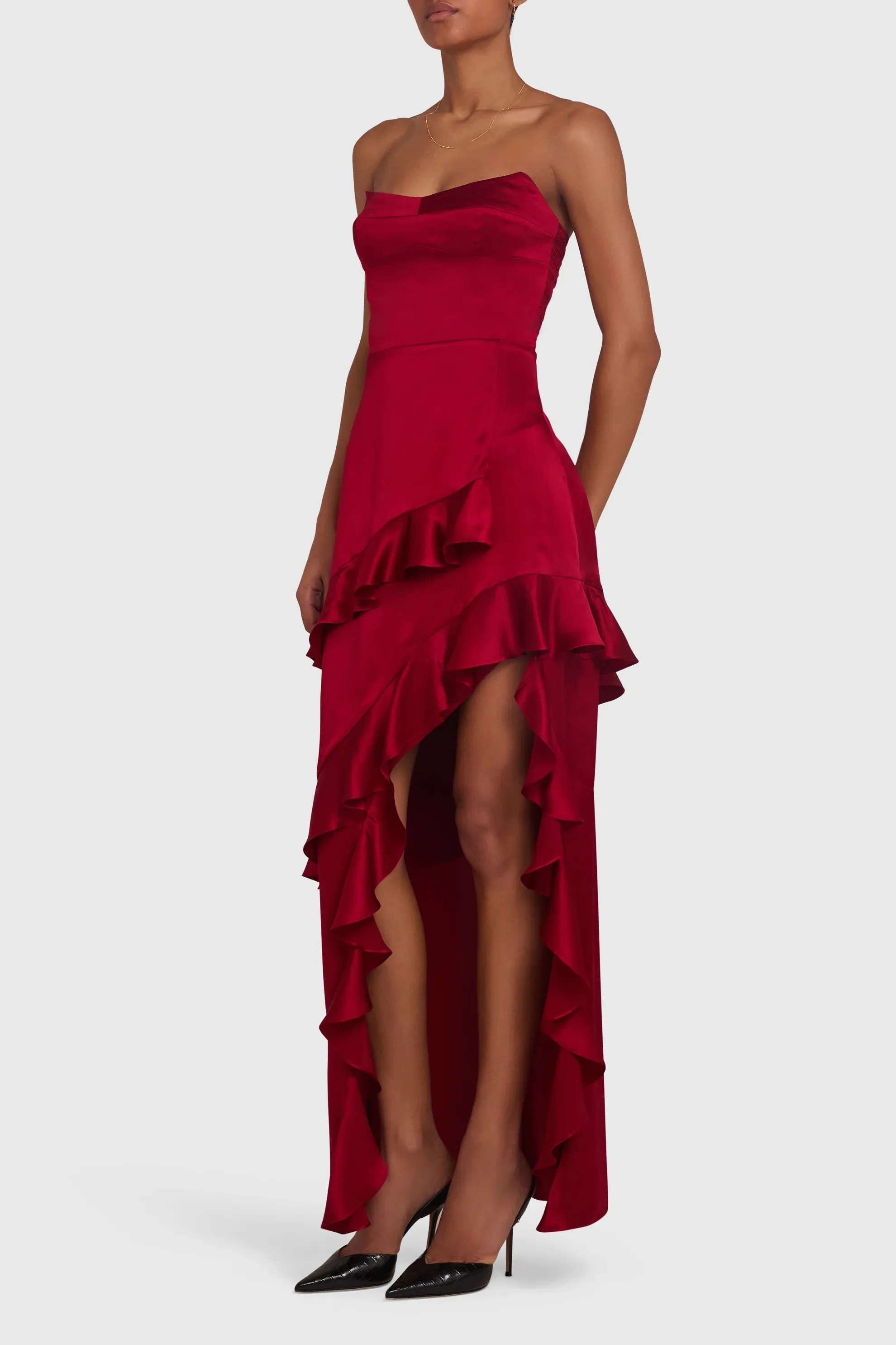 Amanda Uprichard Magnolia Silk Maxi