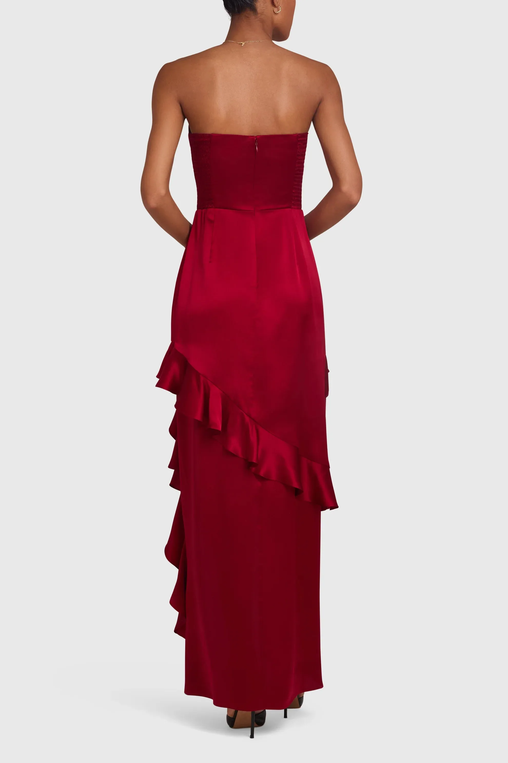 Amanda Uprichard Magnolia Silk Maxi