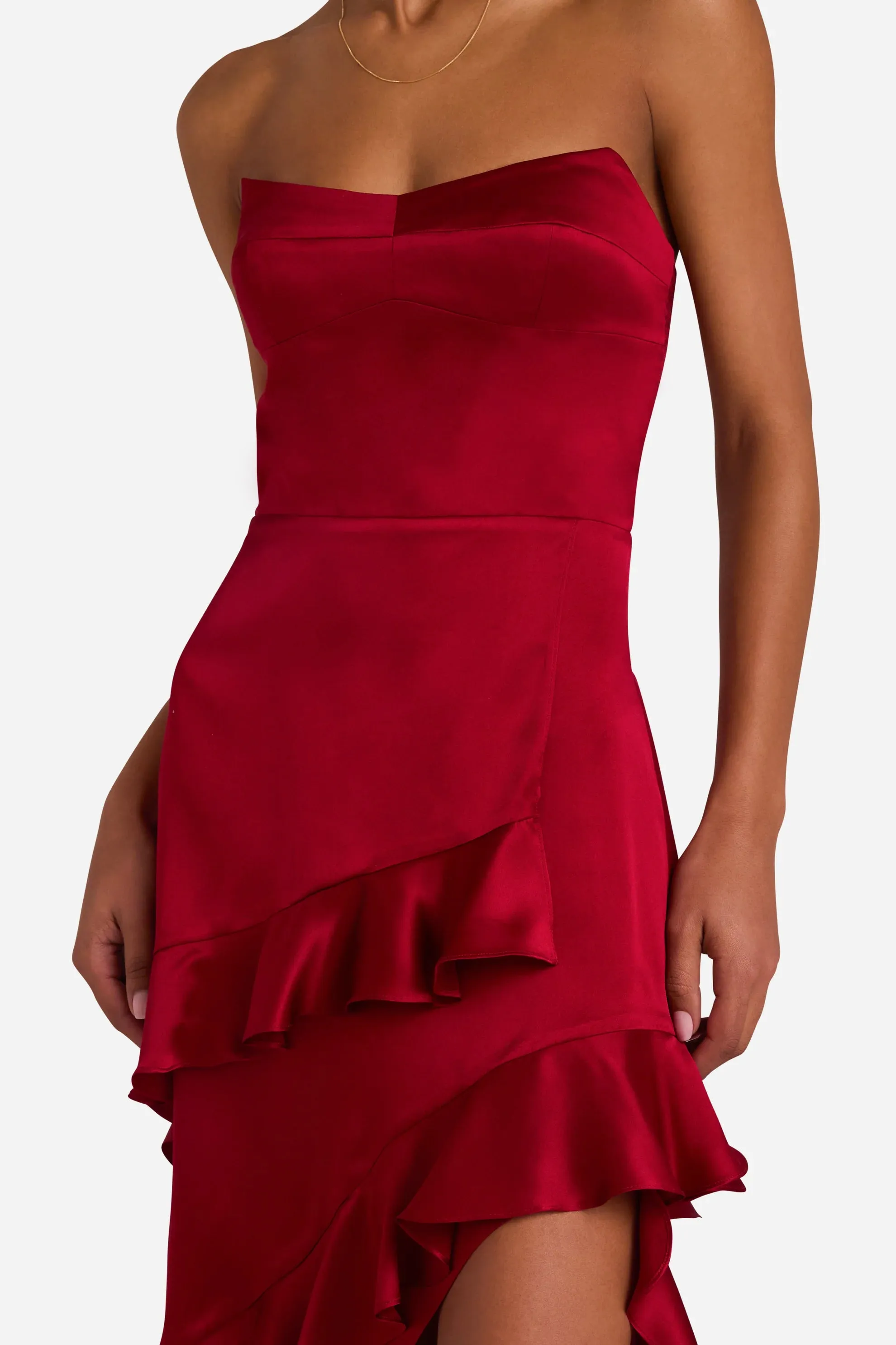Amanda Uprichard Magnolia Silk Maxi