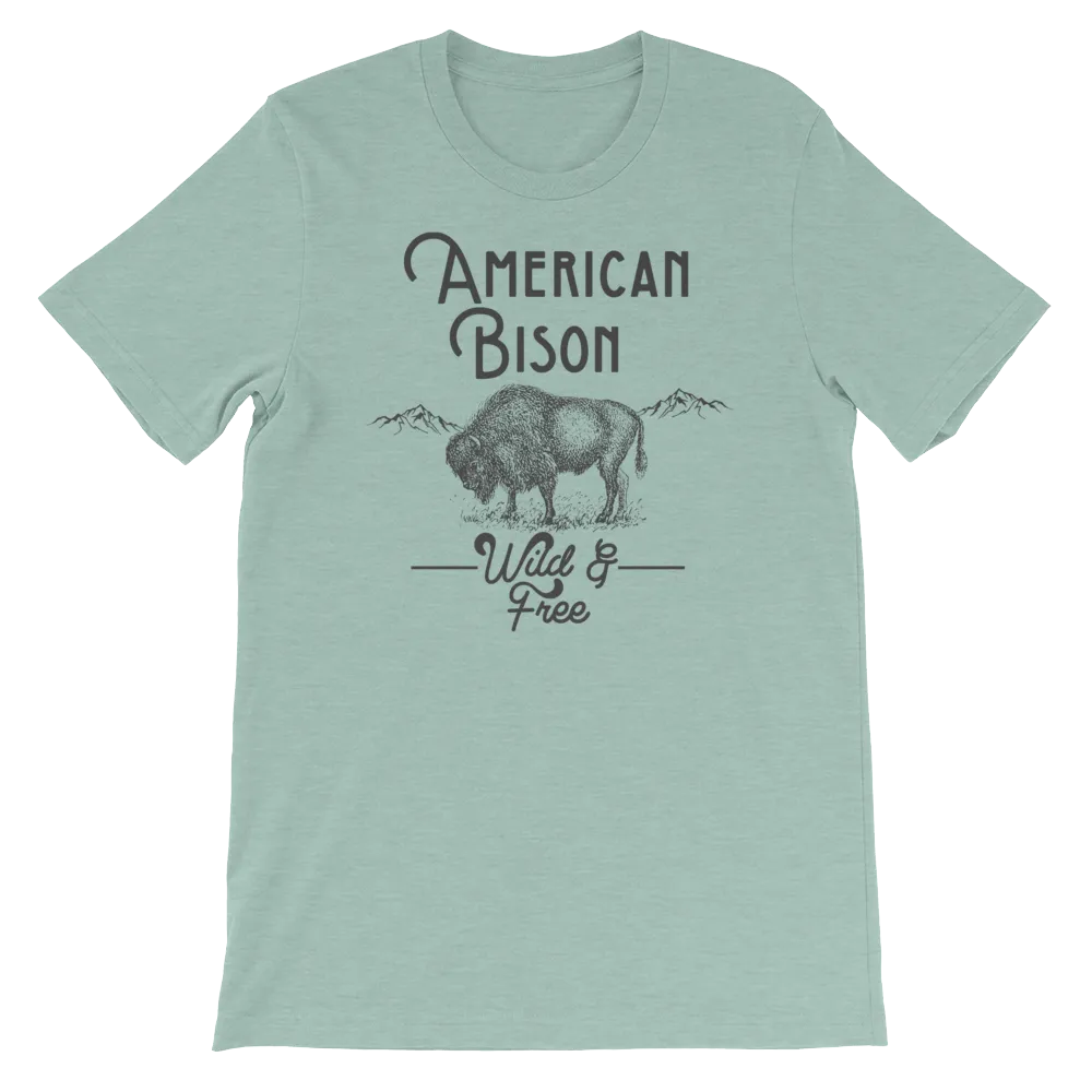 American Bison Wild & Free Tee