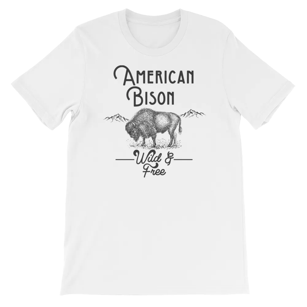 American Bison Wild & Free Tee