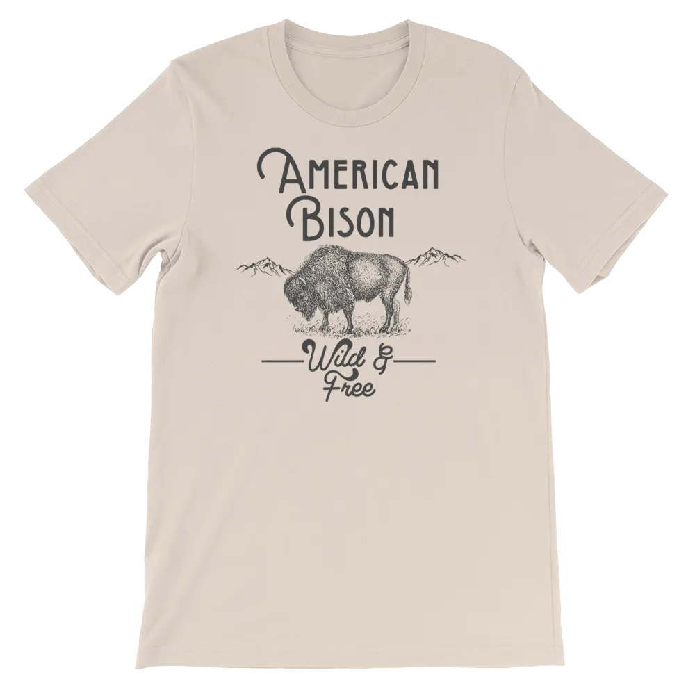 American Bison Wild & Free Tee