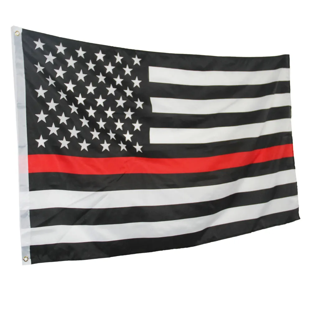 American Flag Thin Red Line Flag