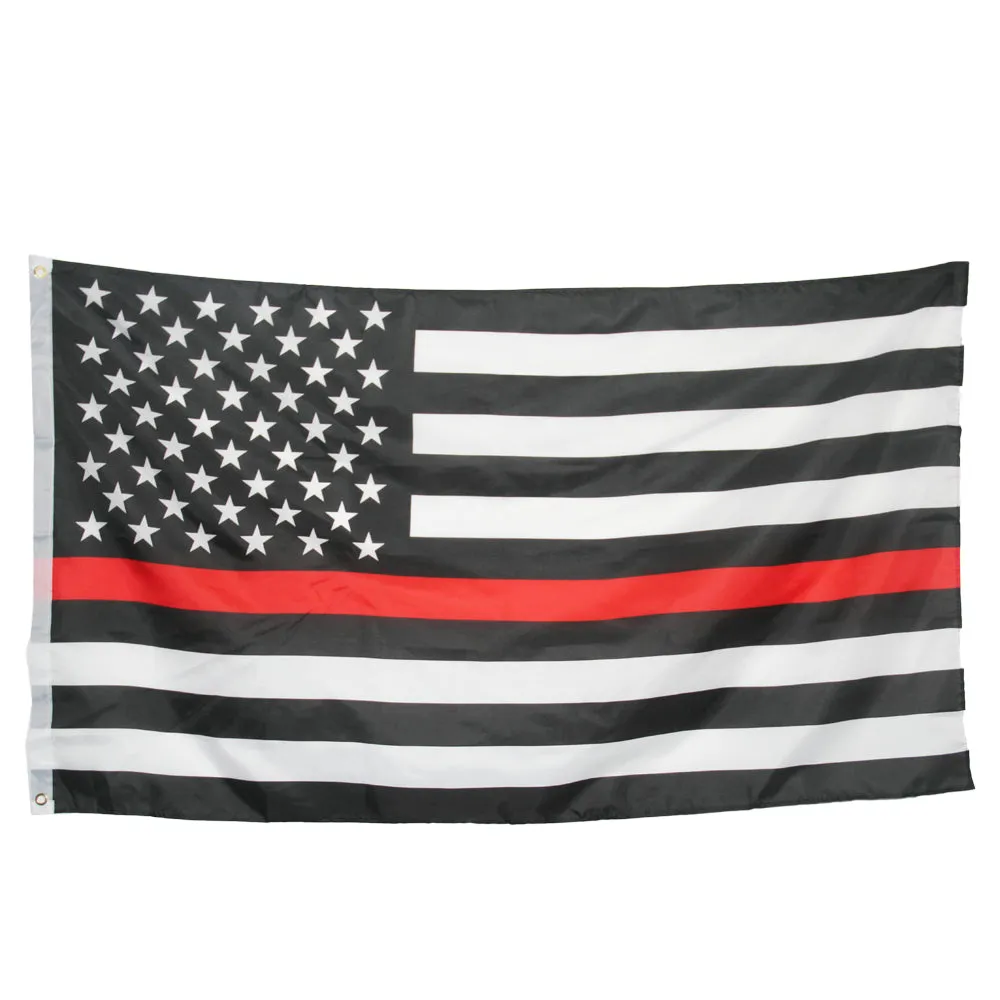 American Flag Thin Red Line Flag