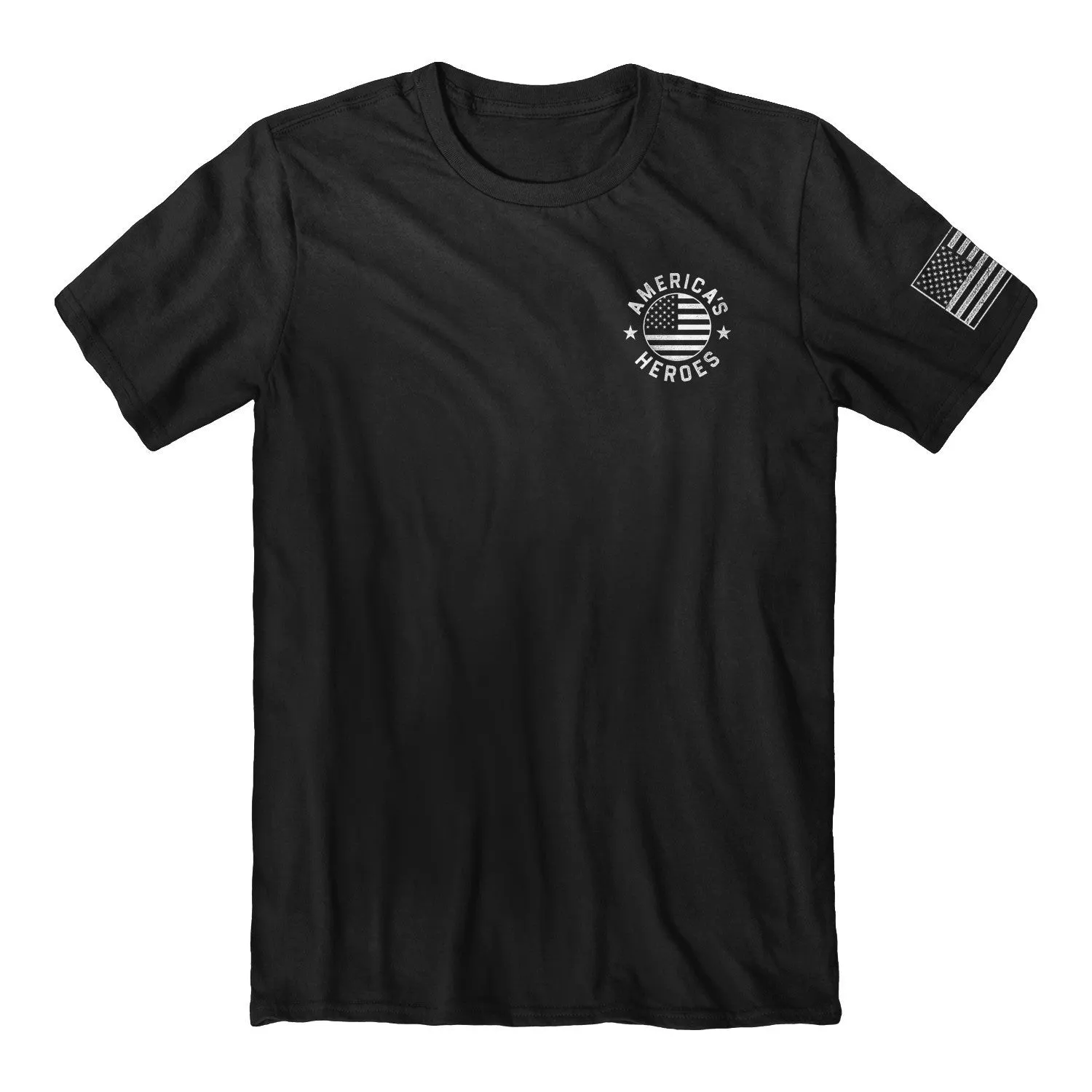 America's Heroes Multicolor Line T-Shirt