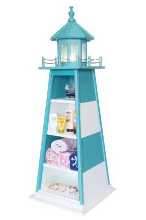 Amish Crafted Poly Lighthouse Bookcases