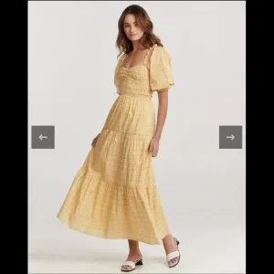 Anthro Elena midi dress