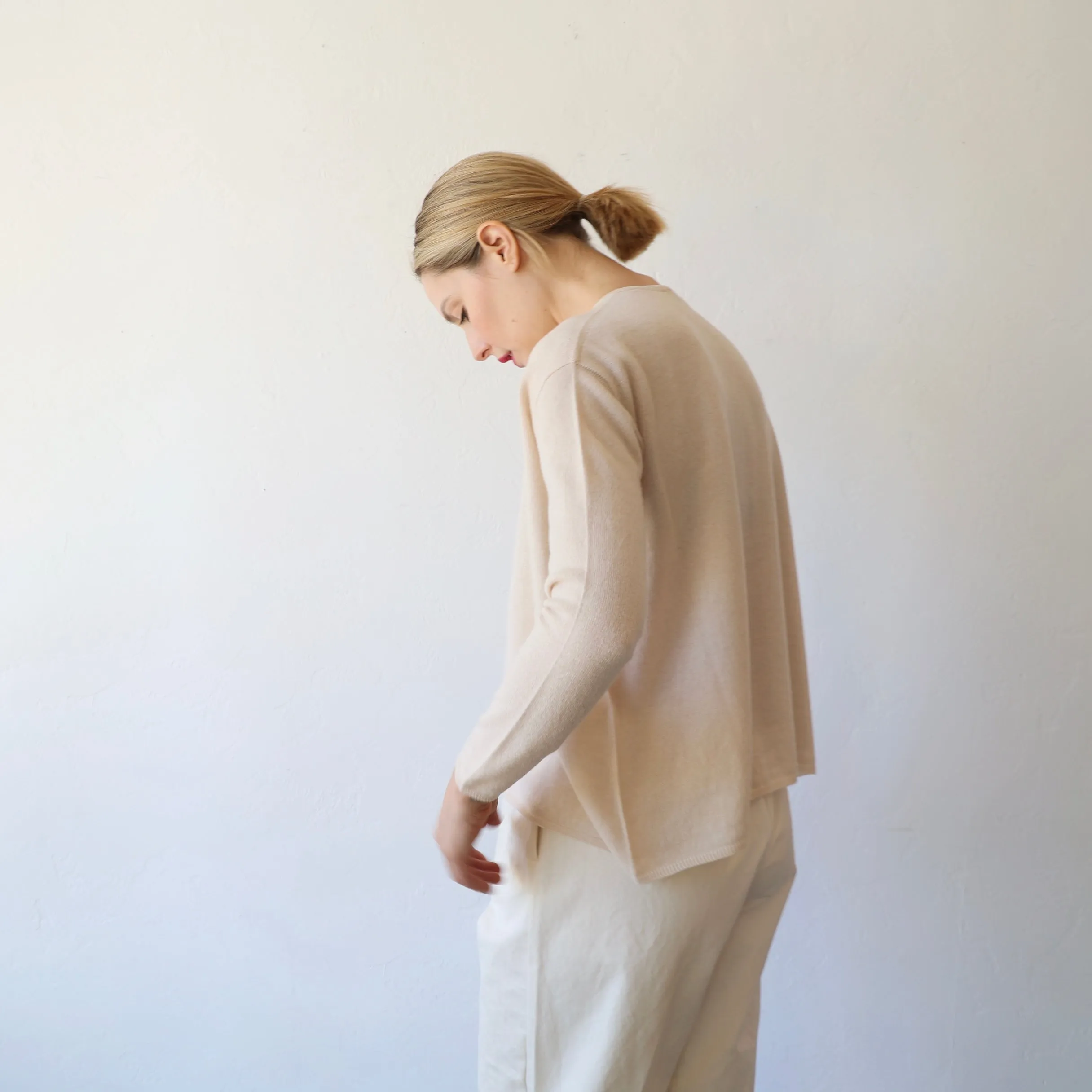 Apuntob Boxy Cardigan - Butter