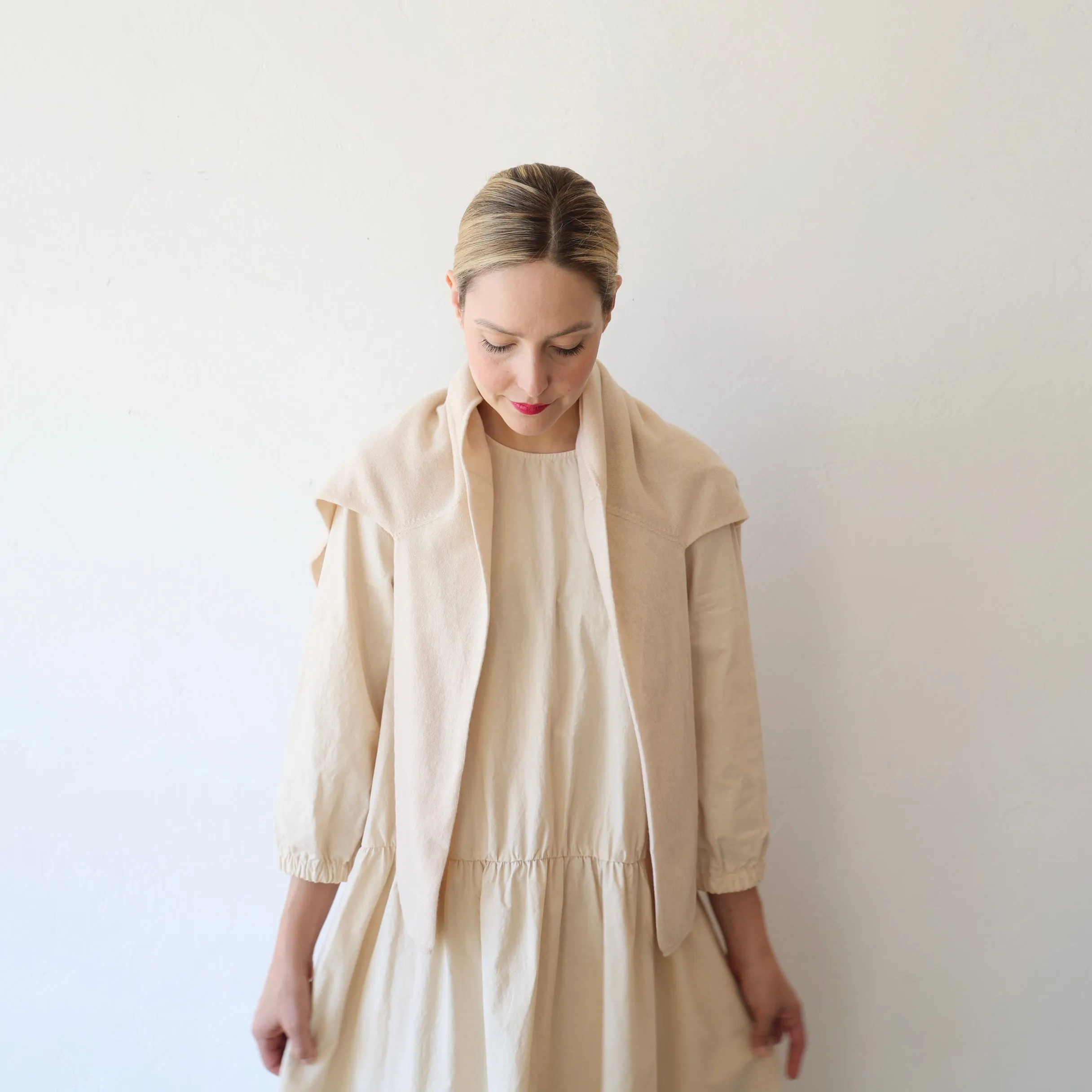 Apuntob Boxy Cardigan - Butter