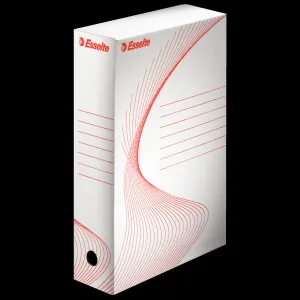 Archiváló doboz ESSELTE Boxy (8cm) fehér  128001-03/128080