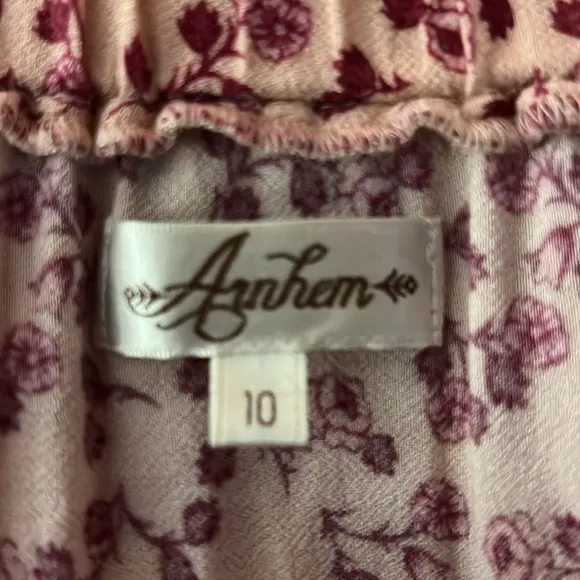 Arnhem Floral Maxi Skirt 10 Medium