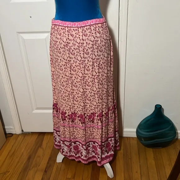 Arnhem Floral Maxi Skirt 10 Medium