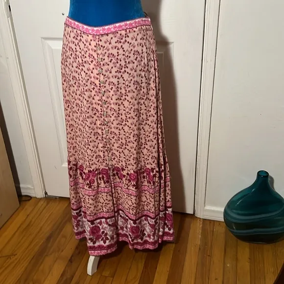 Arnhem Floral Maxi Skirt 10 Medium