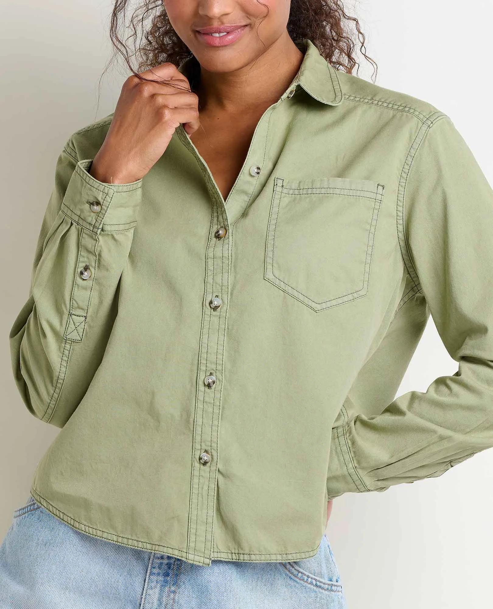 Arroyo Twill Boxy Shirt