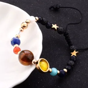 Artisan Crafted Solar System Bracelet