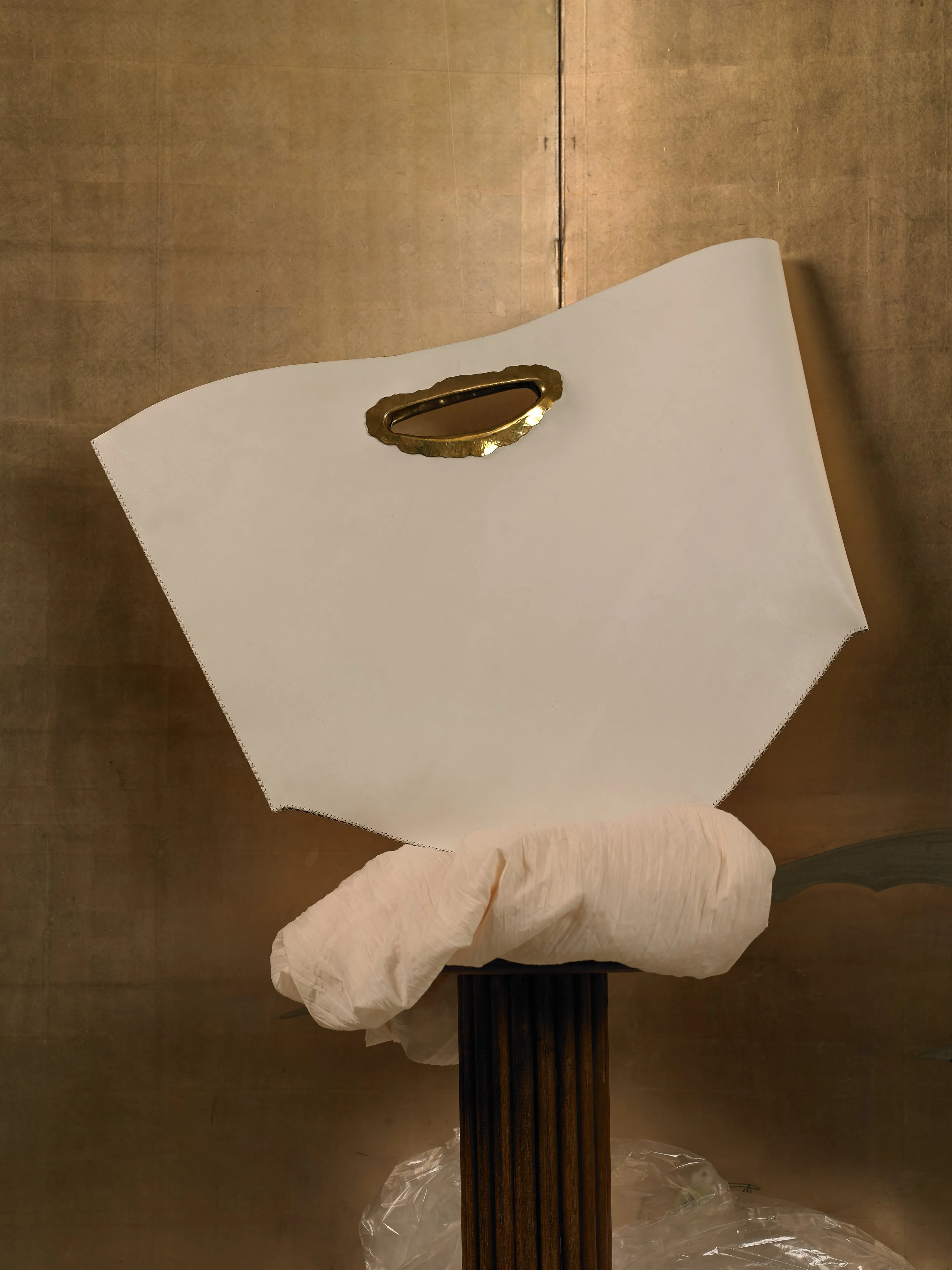 Artisanal Asteria Bag - White