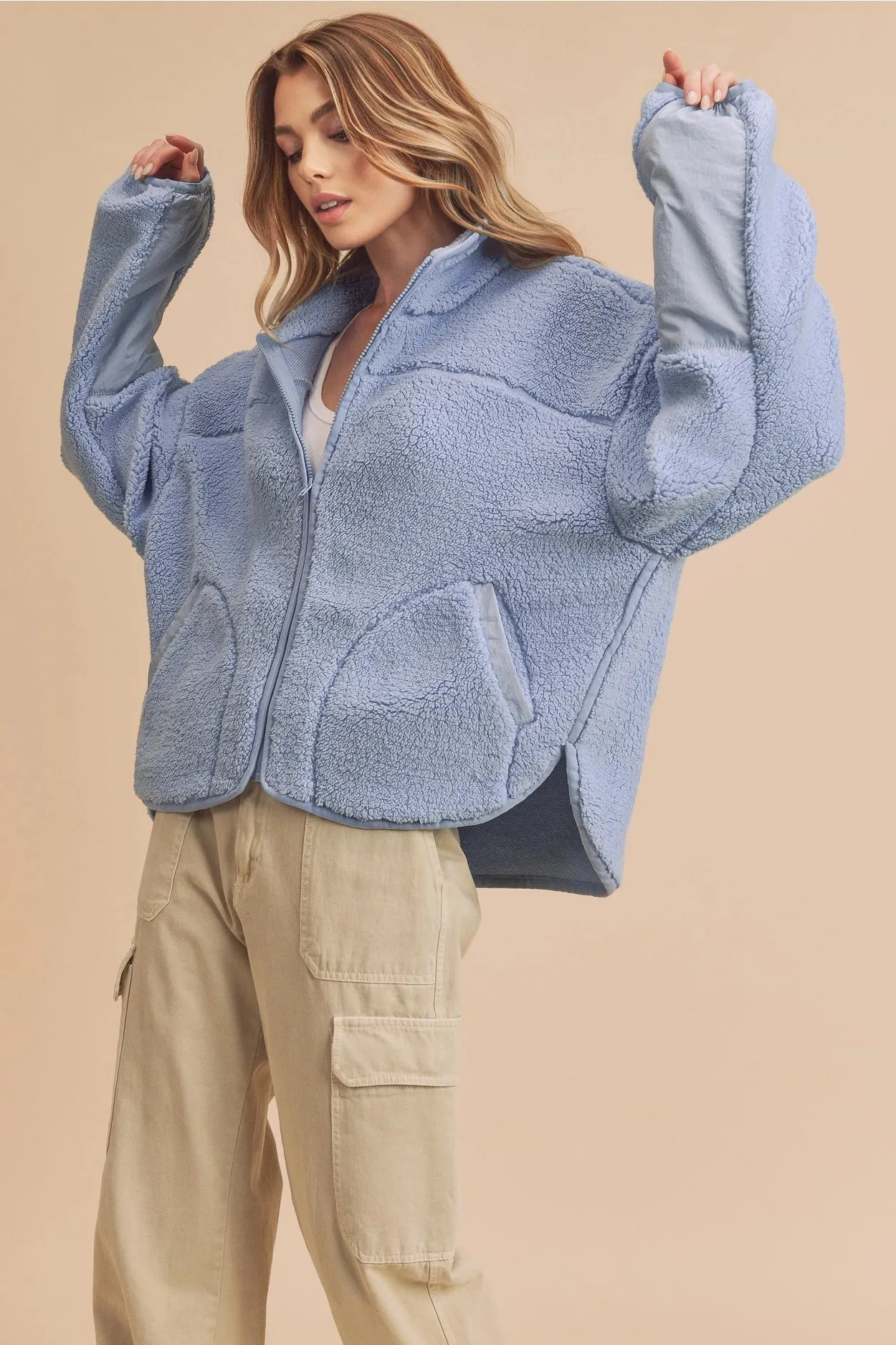 Ashby Zip-Up - Ocean