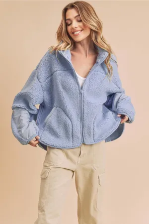 Ashby Zip-Up - Ocean