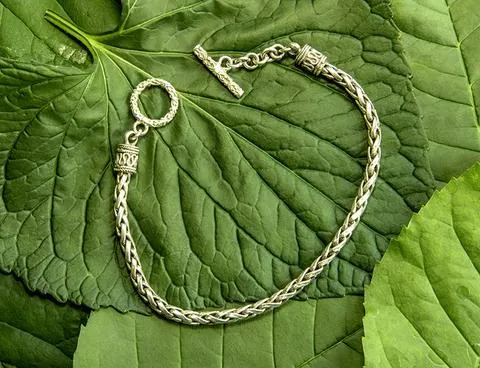 Bali "Jalan" Sterling Silver Fair Trade Bracelet