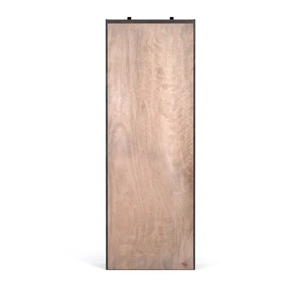 Bane Bookshelf with Ladder - Smoked Pine