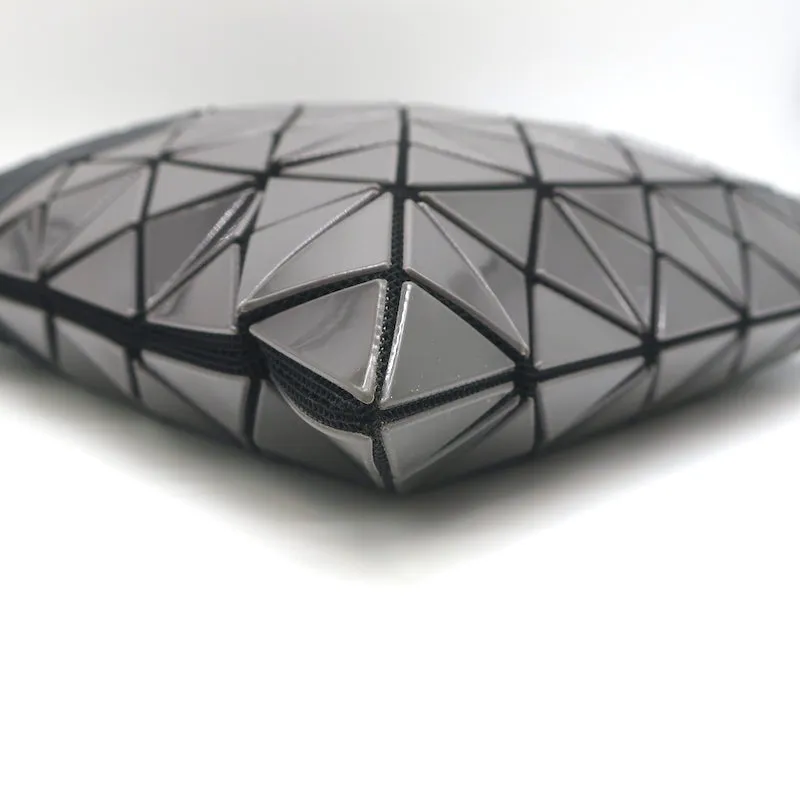 Bao Bao Issey Miyake Prism Two-Tone Crossbody Bag Gray/Black